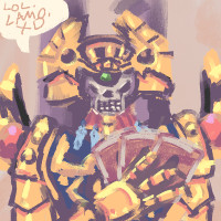 Physical/Digital Art - Loading Screenshot of Artwork