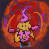 Physical/Digital Art - Loading Screenshot of Artwork